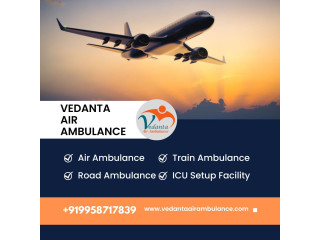 Get the best Vedanta Air Ambulance Services in Raipur for quick patient transfer