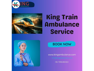 King Train Ambulance Services at Affordable Price in Varanasi