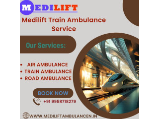 Medilift Train Ambulance for any emergency in Jabalpur