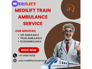 Choose Medilift Train Ambulance in Patna to get the Best Care at the Right Time.