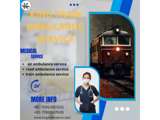 King  Train Ambulance in Lucknow is helping to Save the Lives of Critical People