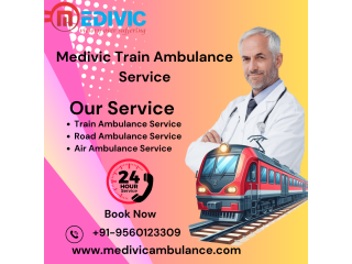 Medivic Train Ambulance in Nagpur is an Affordable Patient Transfer option