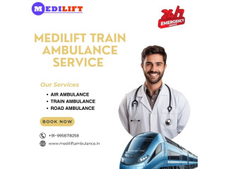 Medilift Train Ambulance in Ranchi is an Economical Option for Transportation