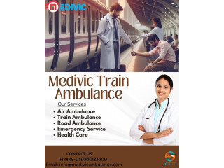 Patients will get Immediate Transfer through Medivic Train Ambulance in Patna