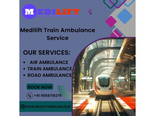 Medilift Train Ambulance in Bangalore Saves Precious Time during Transfer