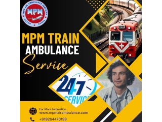 MPM Train Ambulance service in Kolkata offers life-saving medical transportation