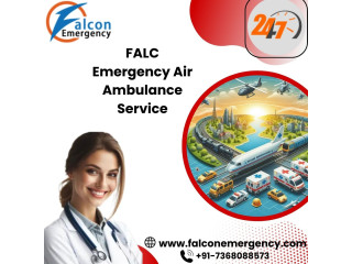 FALC Emergency Air Ambulance Services in Patna for healthier Transfer Services is available