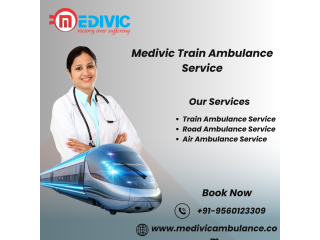 Medivic Train Ambulance in Raipur is very helpful in transporting patients to other places