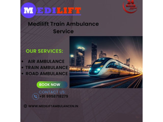 Use The Medilift Train Ambulance in Allhabadha is Affordable and Accessible to All