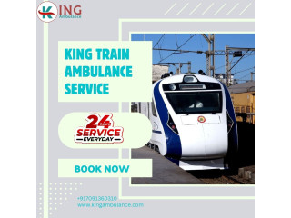 King Train Ambulance serves as a vital aid for injured patients in Allahabad