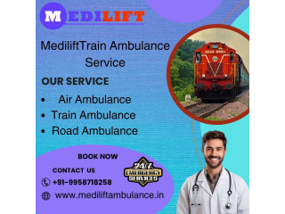 Medilift Train Ambulance in Ranchi Caters to all Patient Care Needs