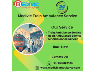 Get Comfort During Transportation with Medivic Train Ambulance in Nagpur